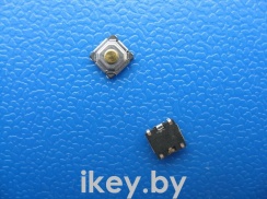 Купить Кнопка, микровыключатель (микрик) 5 x 4,5 x 1,5  мм