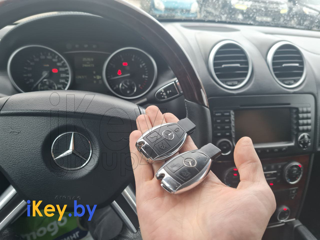 Изготовление ключа зажигания Мерседес Мерседес GL ключ