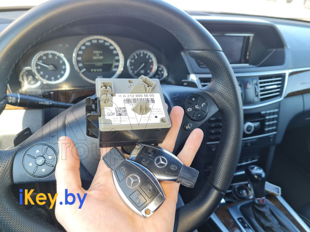 Мерседес Ремонт и замена замка зажигания