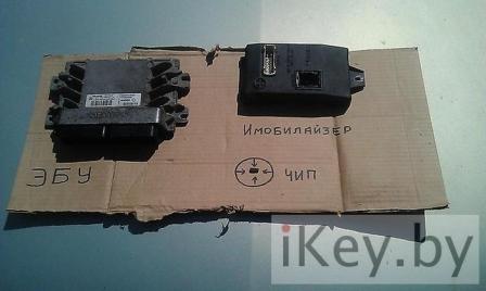 ЭБУ, блок иммобилайзера, чип Рено Логан