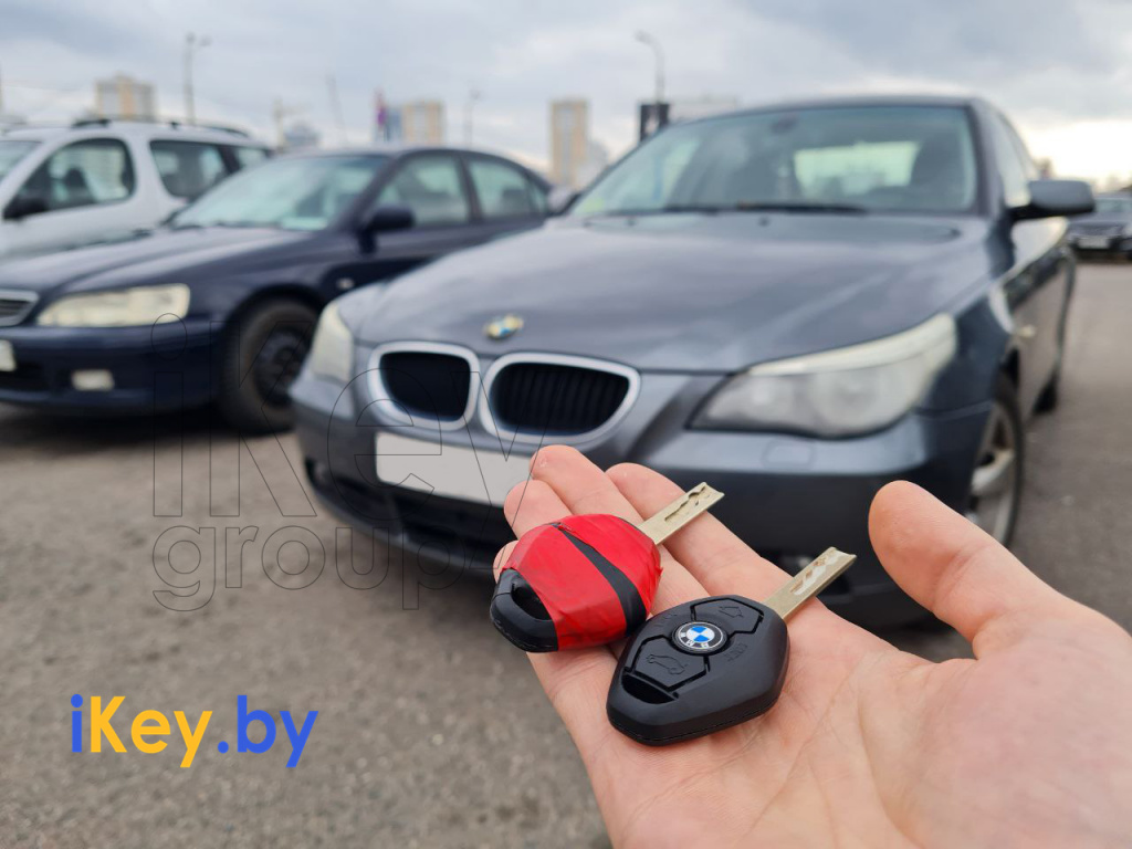 Изготовление и программирование чип ключа зажигания БМВ е53, Х5 ключ БМВ е53, Х5