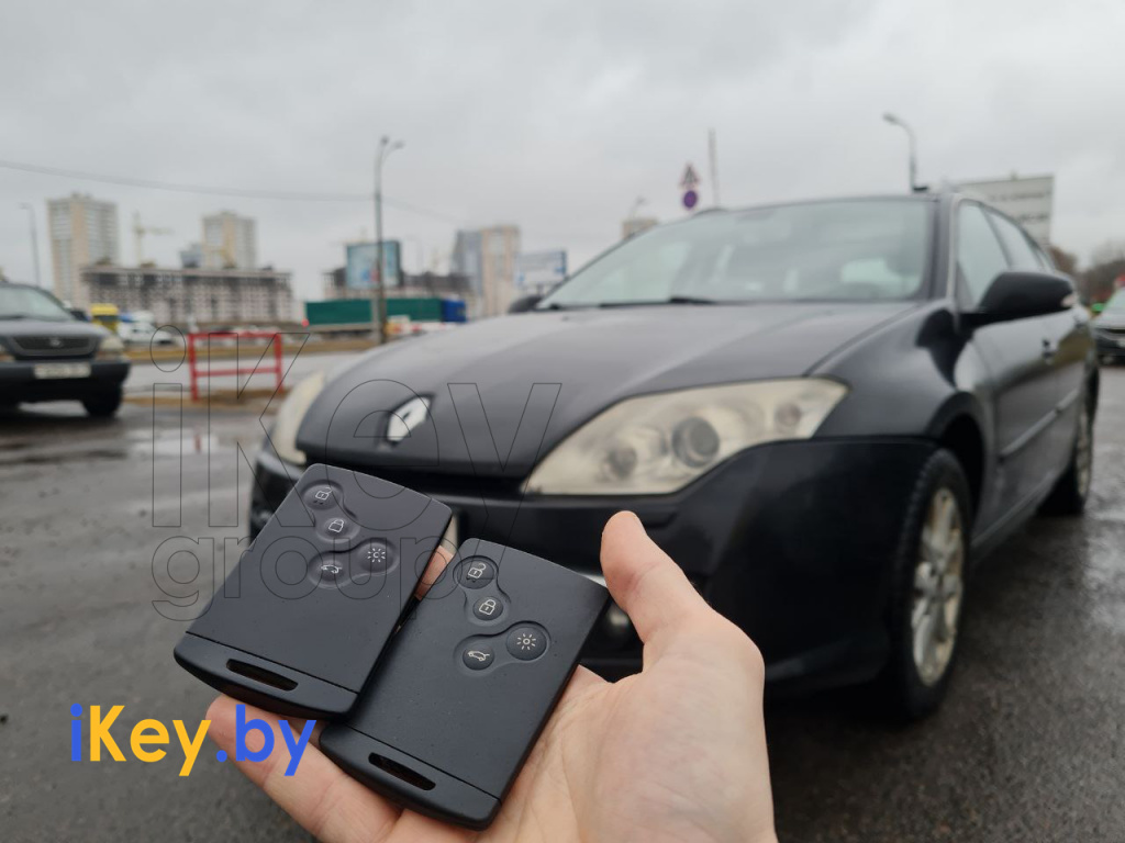 дубликат чип ключа Рено Лагуна 3