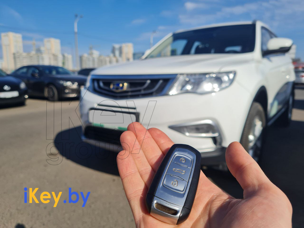 джили атлас чип ключ джили ключ