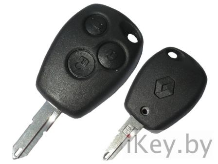 Ключ Рено 3 кнопки