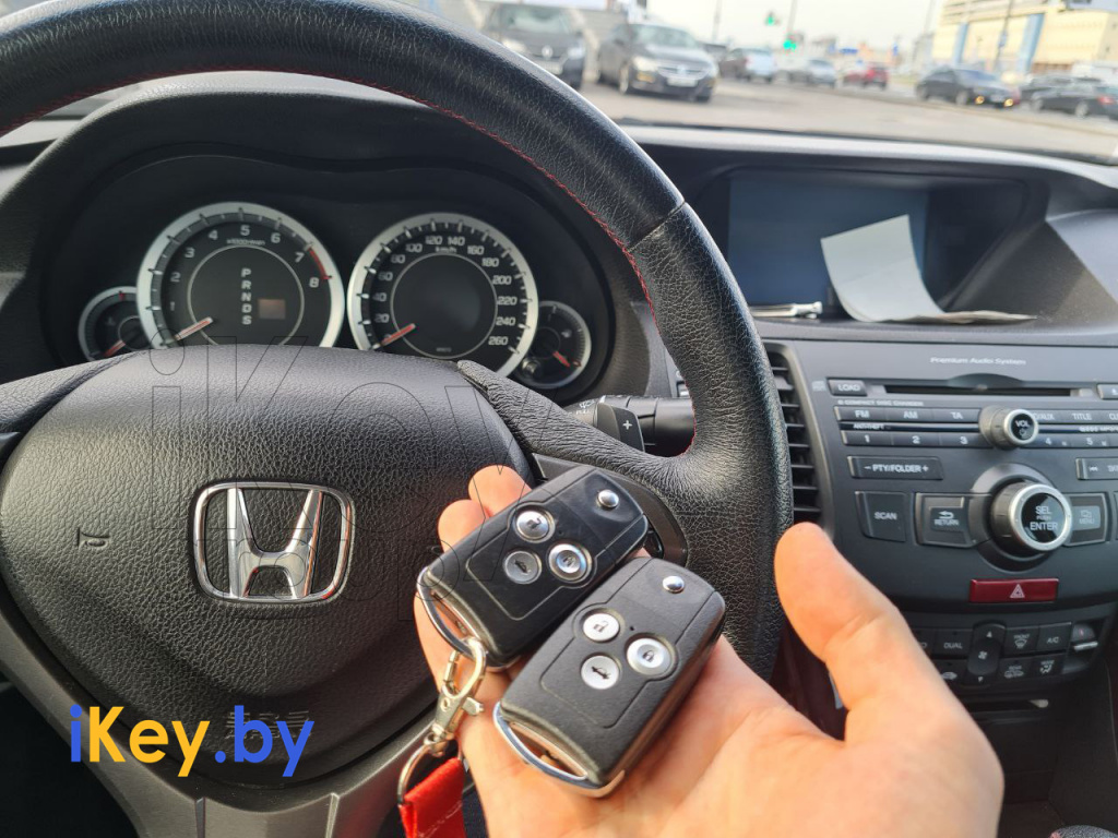 Хонда чип ключ