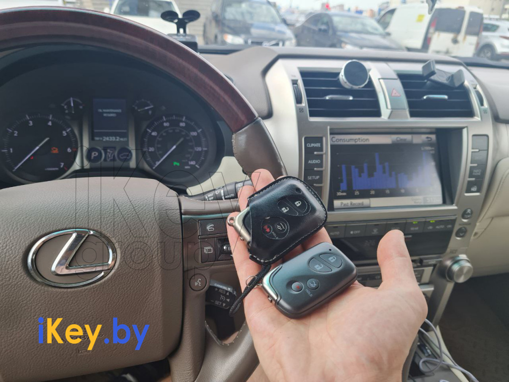 чип ключ на лексус