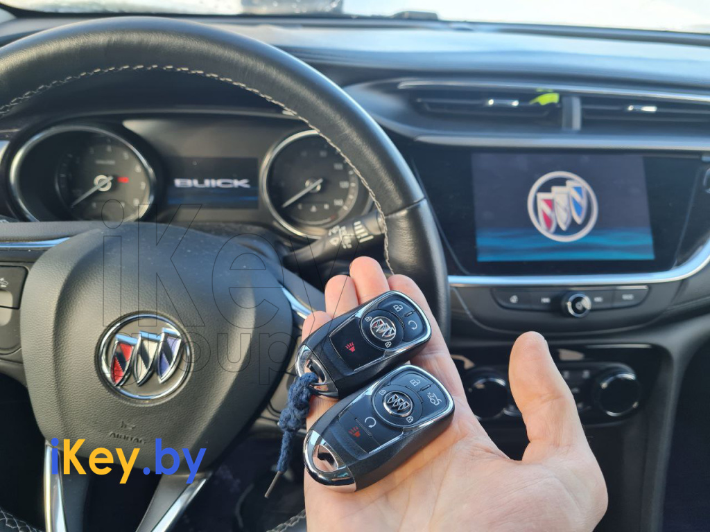 Ключ Бьюик купить дубликат чип ключа зажигания Бьюик ключ