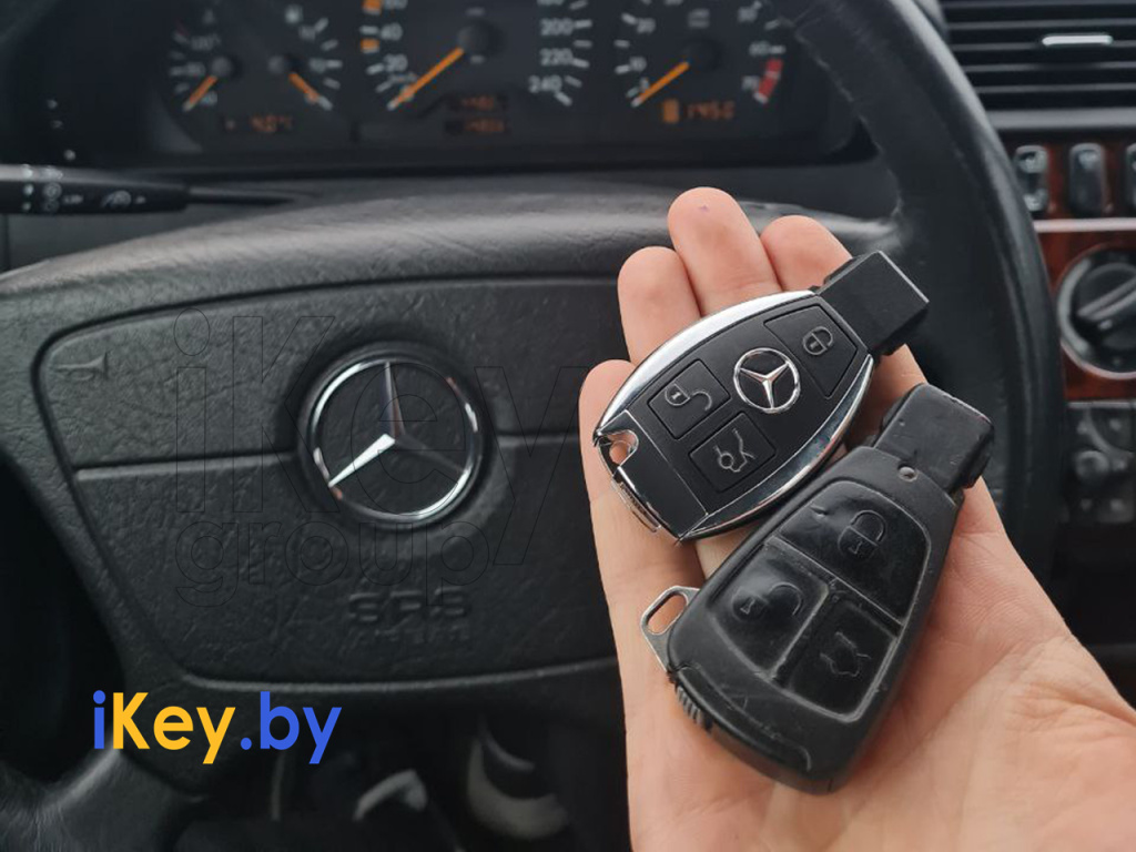 мерседес чип ключ