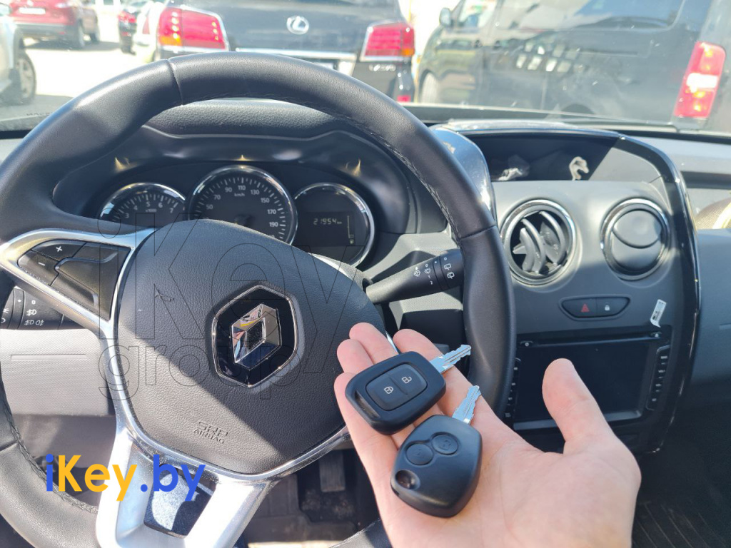ключ Рено Дастер изготовление