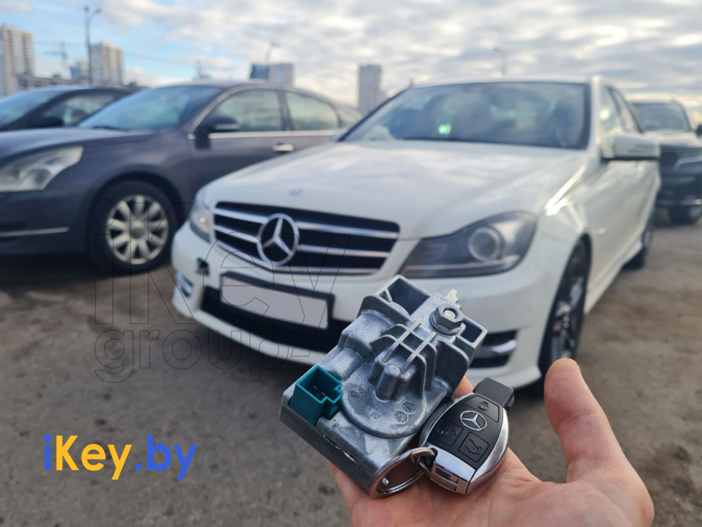 Блокиратор руля. Модуль ESL. Блокиратор руля мерседес