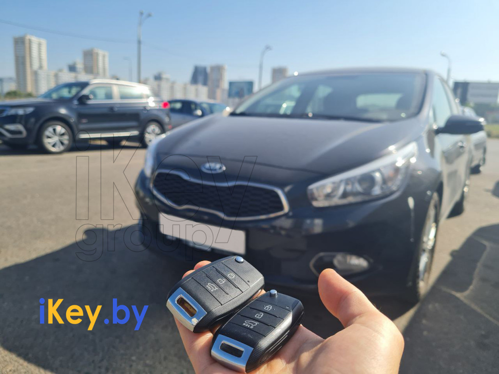 Изготовление чип ключа зажигания Kia Ceed ключ Kia Ceed