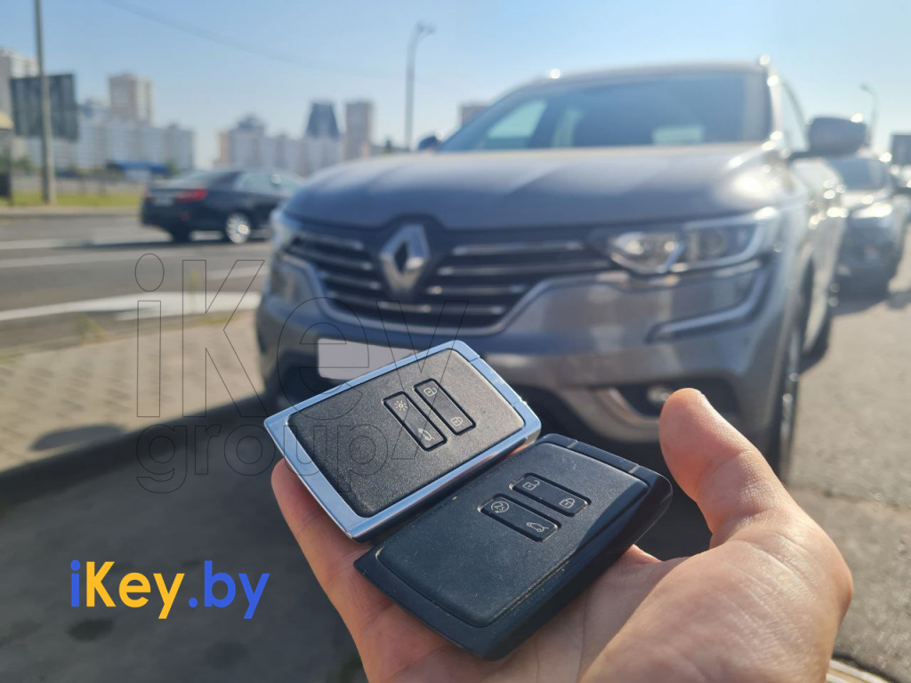 Рено дубликат ключа