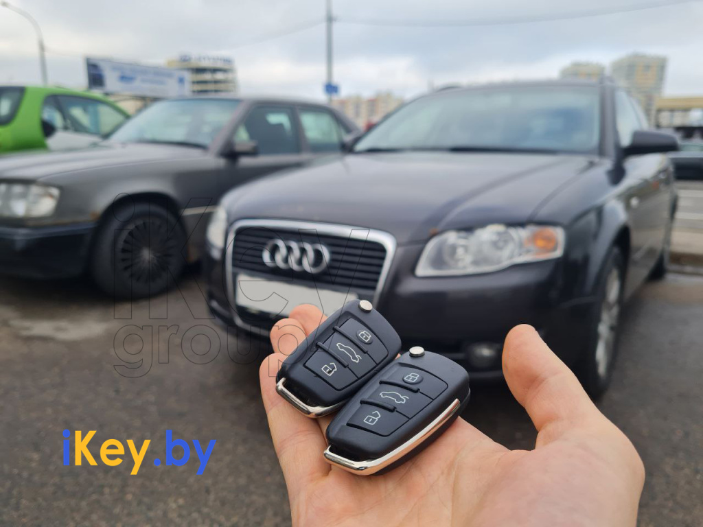 чип ключ Ауди А4 Б7 2007