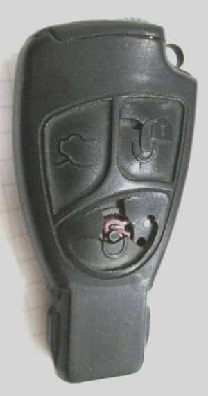 Старый корпус ключа Мереседес