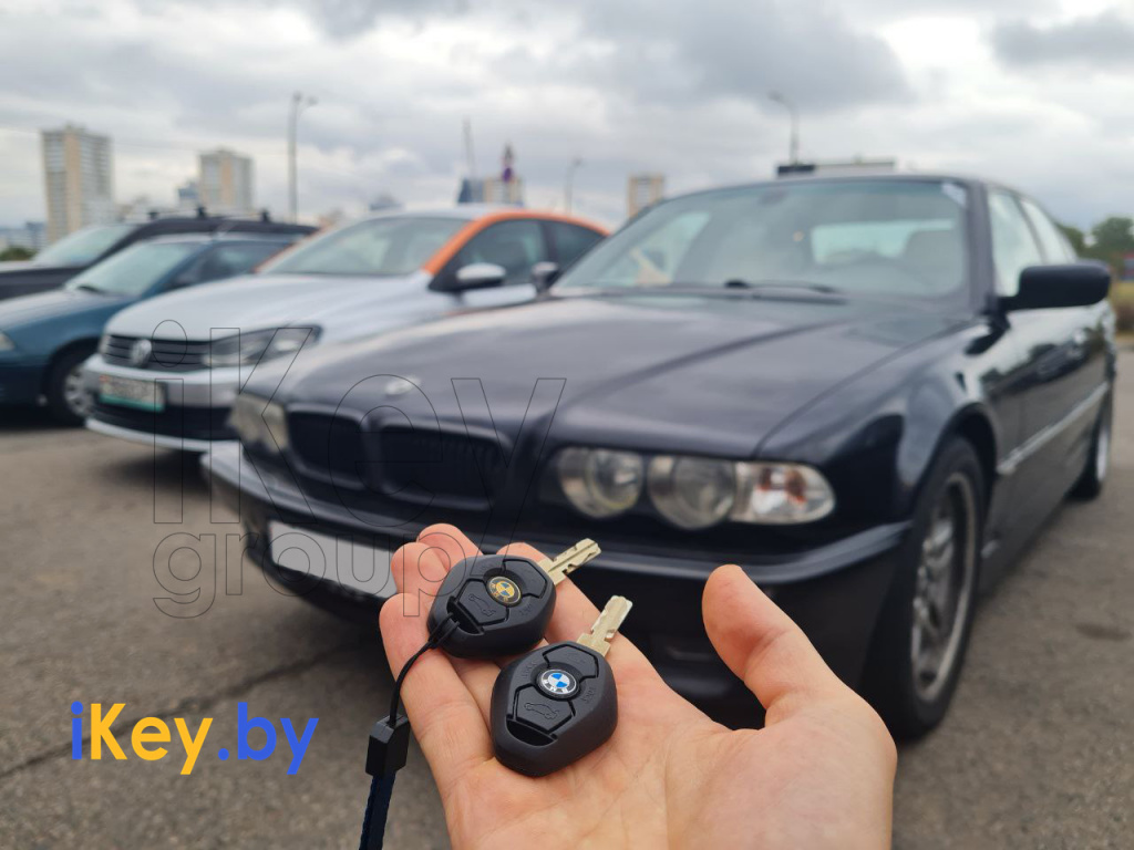 БМВ е38 изготовление чип ключа зажигания БМВ чип ключ зажигания