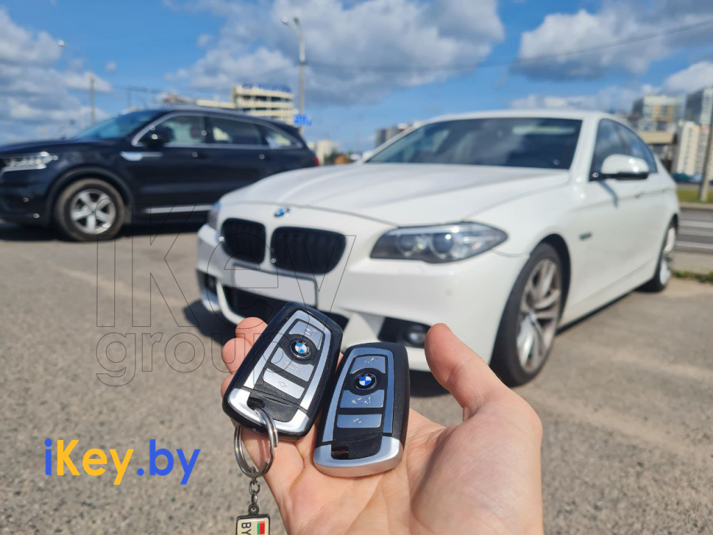 БМВ 5 f10 изготовление чип ключа зажигания БМВ 5 f10 чип ключ