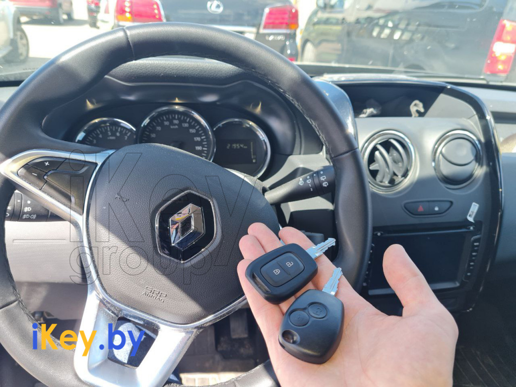 рено дубликат автоключа