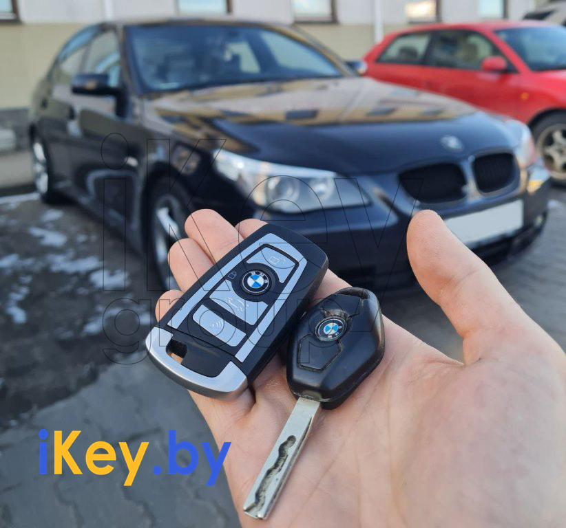 Изготовление чип ключа зажигания БМВ е60 ключ БМВ е60