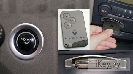 Рено чип карта ключ