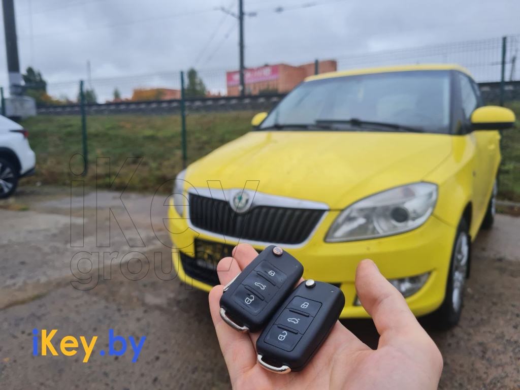 ключ Шкода Фабия