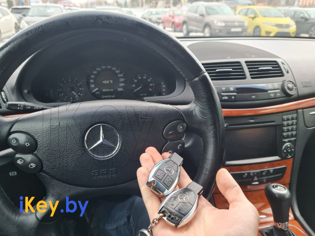 мерседес чип ключ