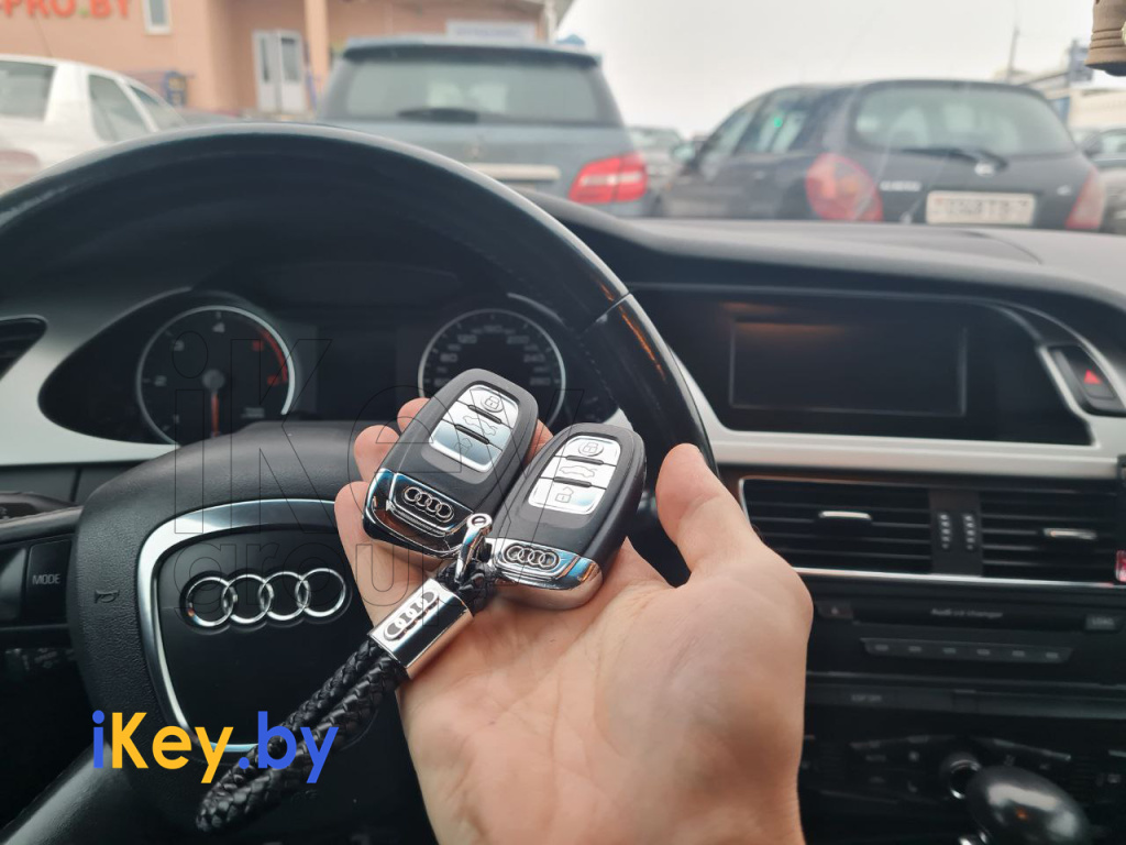 Изготовление ключа зажигания Ауди Ауди Изготовление чип ключа зажигания