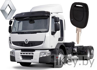 Рено Премиум сделать чип ключ зажигания