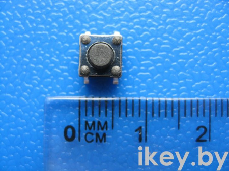 Кнопка, микровыключатель (микрик) 5 x 5 x 3,8  мм купить в Минске