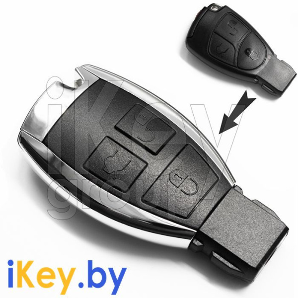 Ключ мерседес w211 корпус