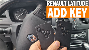 Рено Латитьюд изготовление чип ключа