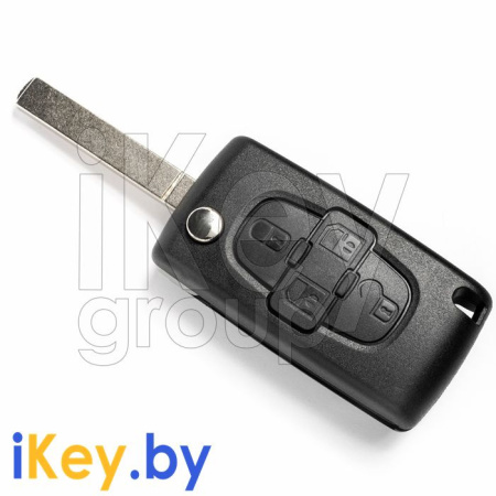 Корпус ключа Пежо 1007 фото в интернет-магазине ikey.by