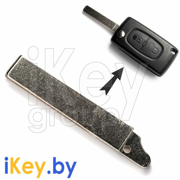 Купить Жало для ключа Пежо HU83
