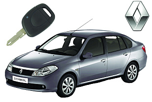 Рено Симбол сделать чип ключ зажигания