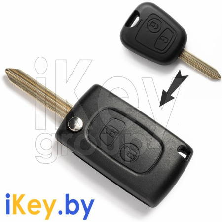 Ключ зажигания Ситроен Ксара Пикассо фото в интернет-магазине ikey.by