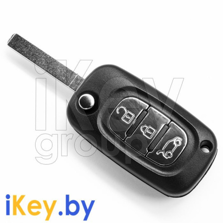 Ключ Рено Флюенс корпус фото в интернет-магазине ikey.by