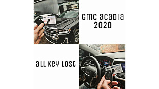 GMC Acadia изготовление ключа зажигания
