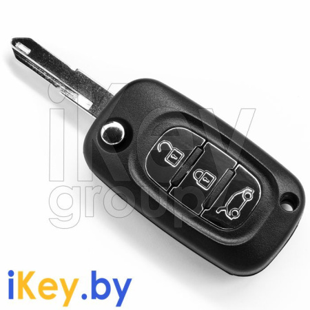 Ключ Рено Клио корпус фото в интернет-магазине ikey.by