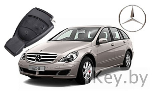 Мерседес R класса изготовить чип ключ зажигания.