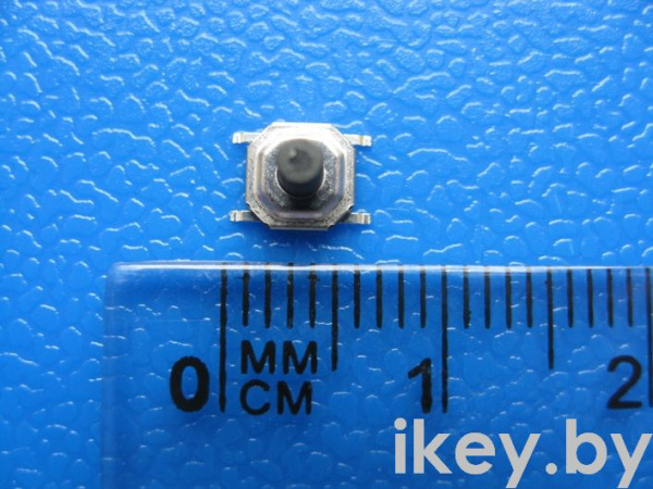 Кнопка, микровыключатель (микрик) 4 x 4 x 4,3  мм купить в Минске