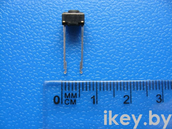 Кнопка, микровыключатель (микрик) 6 x 6 x 4,3  мм купить в Минске