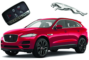 Ягуар F Pace изготовить чип ключ