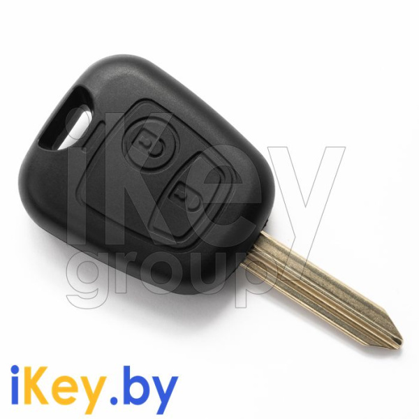 Ключ Ситроен Ксара Пикассо корпус фото в интернет-магазине ikey.by