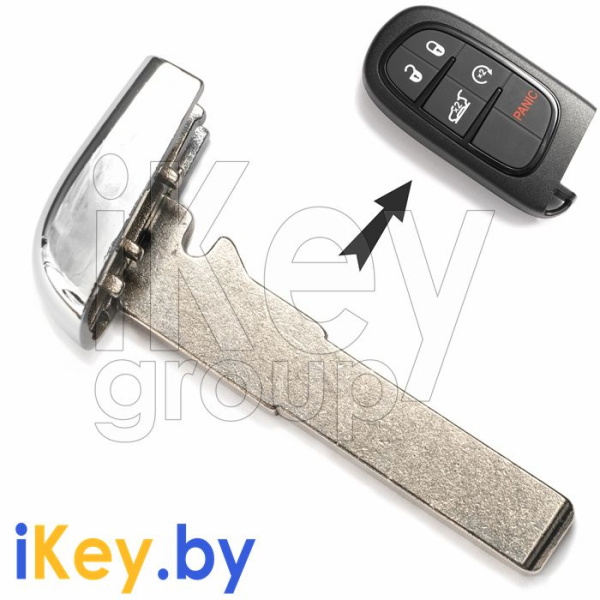 Купить Ключ зажигания Джип Компас лезвие