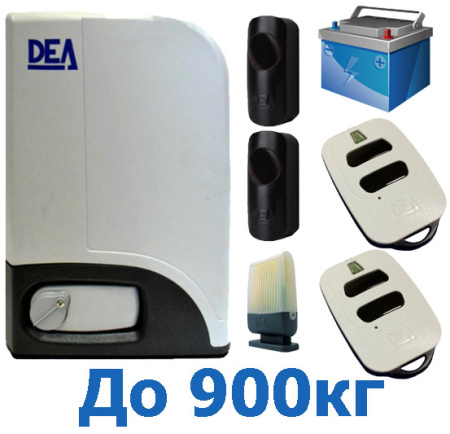 Комплект привода для откатных ворот DEA LIVI 9/24NET/F купить в Минске