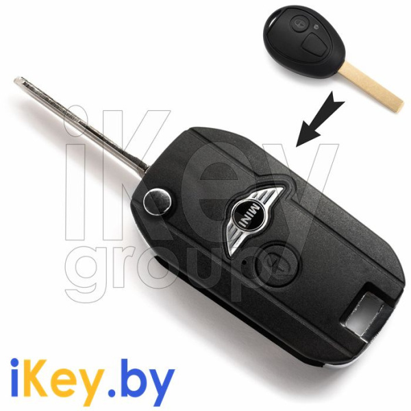 Ключ Mini Cooper выкидной корпус
