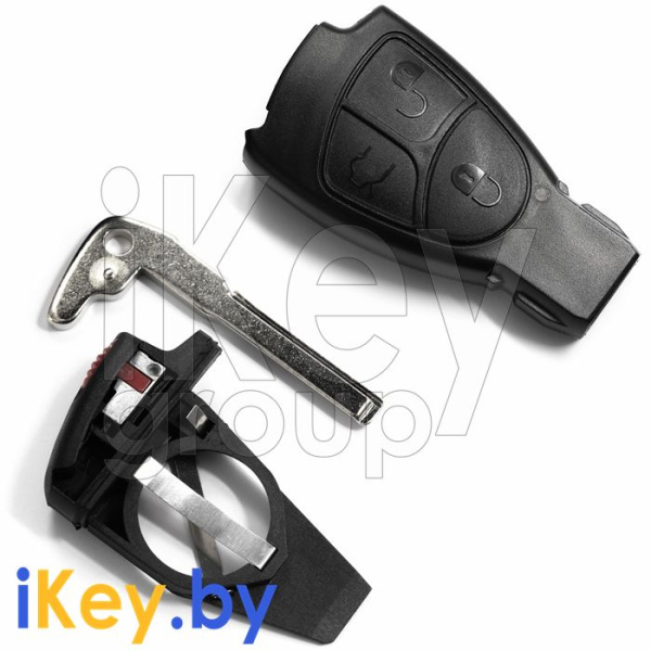 Ключ Мерседес W210 рыбка фото в интернет-магазине ikey.by
