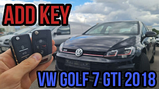 Гольф 7 е-golf сделать ключ зажигания