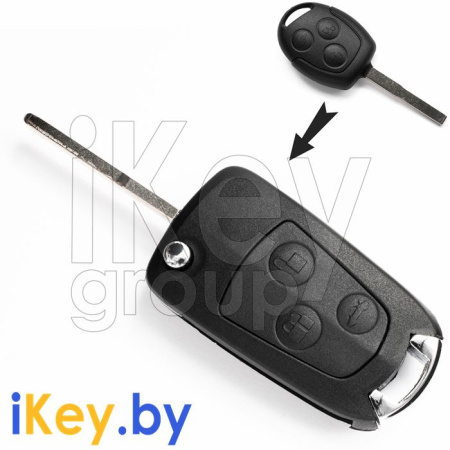 Ключ зажигания Форд Фокус корпус