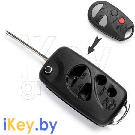Ключи автомобиля Ниссан корпус фото в интернет-магазине ikey.by