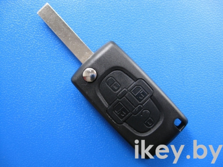 ПЕЖО 807 ключ с чипом 434 Mhz купить в Минске
